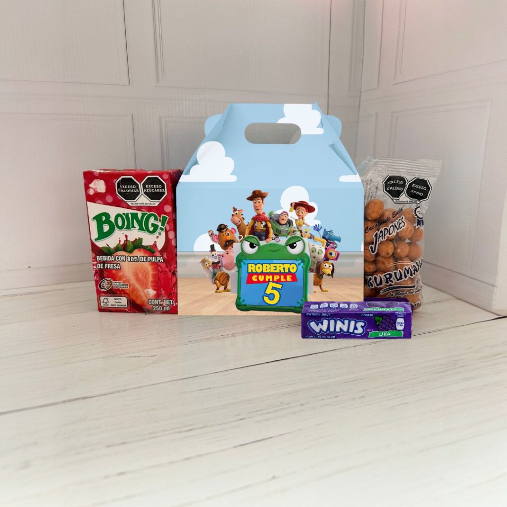 Caja Dulcera Chica Personalizada Toy Story · Toy Story 5 · Detalle