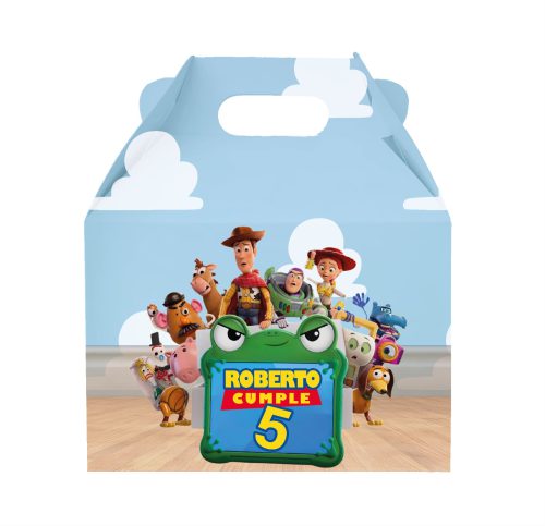 Caja Dulcera Chica Personalizada Toy Story · Toy Story 5 · Frente