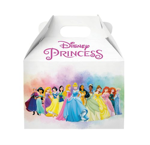 Caja Dulcera Chica Personalizada Princesas · Princesas · Frente