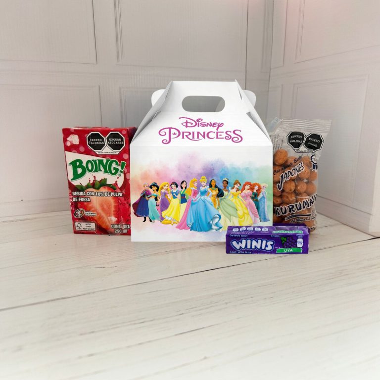 Caja Dulcera Chica Personalizada Princesas · Princesas · Mesa de dulces