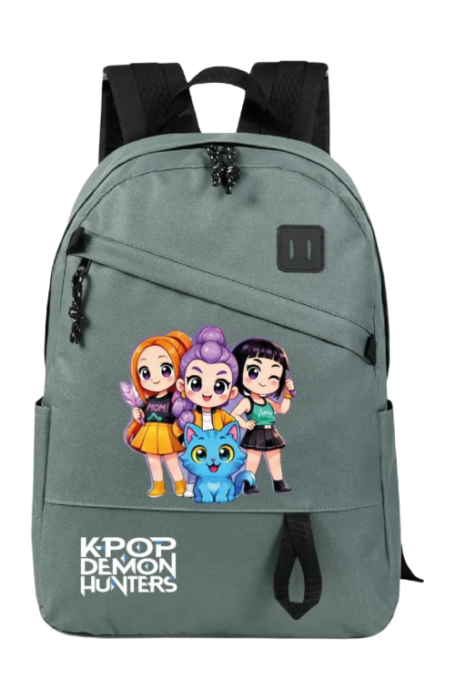 Mochila Escolar K-pop Niñas · Mochila Infantil K-pop Derpy